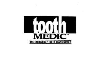 TOOTH MEDIC THE EMERGENCY TOOTH TRANSPORTER