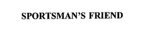 SPORTSMAN'S FRIEND