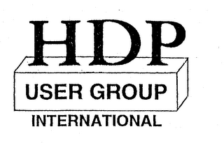 HDP USER GROUP INTERNATIONAL