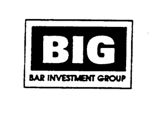 BIG BAR INVESTMENT GROUP