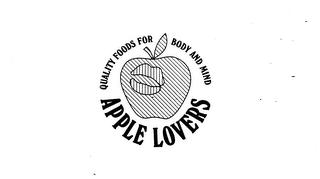 APPLE LOVERS QUALITY FOODS FOR BODY AND MIND