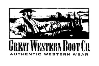GREAT WESTERN BOOT CO. AUTHENTIC WESTERN WEAR