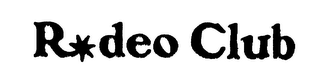RODEO CLUB