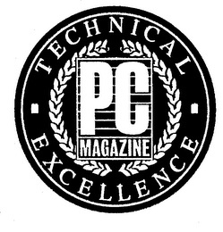 PC MAGAZINE TECHNICAL EXCELLENCE