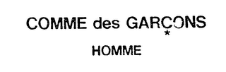COMME DES GARCONS HOMME