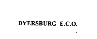 DYERSBURG E.C.O.