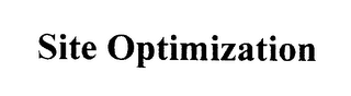 SITE OPTIMIZATION
