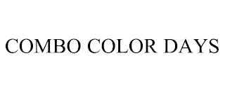 COMBO COLOR DAYS