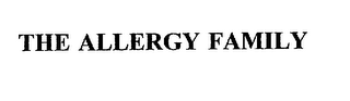 THE ALLERGY FAMILY