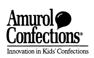AMUROL CONFECTIONS INNOVATION IN KIDS' CONFECTIONS