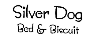 SILVER DOG BED & BISCUIT