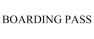 BOARDING PASS