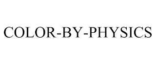 COLOR-BY-PHYSICS
