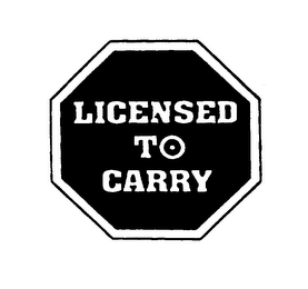 LICENSED TO CARRY