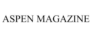 ASPEN MAGAZINE