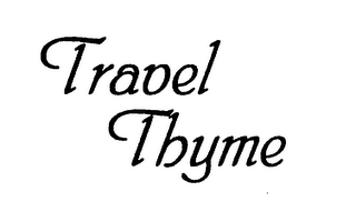TRAVEL THYME