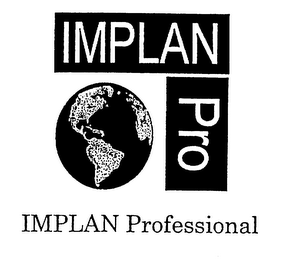 IMPLAN PRO IMPLAN PROFESSIONAL