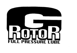 G ROTOR FULL PRESSURE LUBE