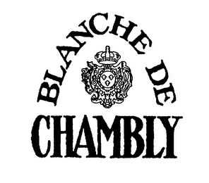 BLANCHE DE CHAMBLY