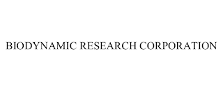 BIODYNAMIC RESEARCH CORPORATION
