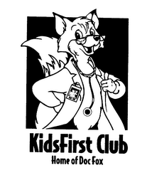 KIDSFIRST CLUB HOME OF DOC FOX