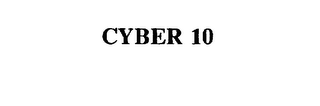CYBER 10