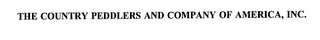THE COUNTRY PEDDLERS AND COMPANY OF AMERICA, INC.