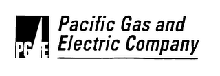 PG E PACIFIC GAS AND ELECTRIC COMPANY