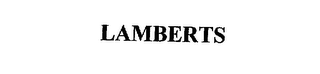 LAMBERTS