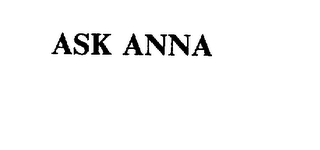 ASK ANNA