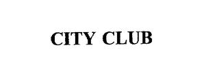 CITY CLUB