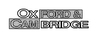 OXFORD & CAMBRIDGE