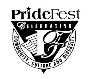 PF PRIDEFEST CELEBRATING COMMUNITY, CULTURE AND DIVERSITY