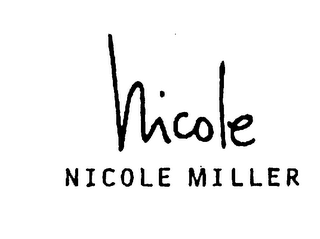 NICOLE NICOLE MILLER