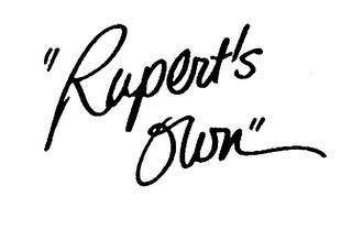 "RUPERT'S OWN"