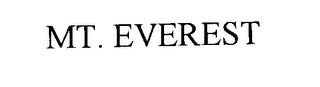 MT. EVEREST