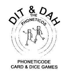 DIT & DAH THE PHONETICOS PHONETICODE CARD & DICE GAMES