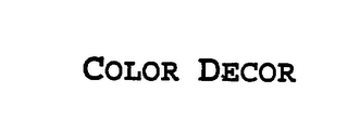 COLOR DECOR