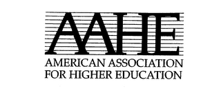 AAHE AMERICAN ASSOCIATION FOR HIGHER EDUCATION