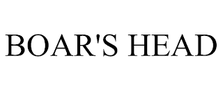 BOAR'S HEAD