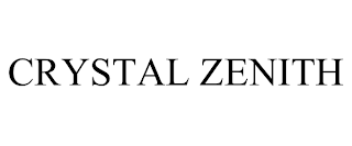 CRYSTAL ZENITH