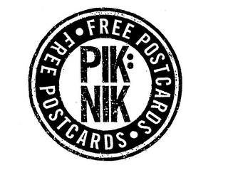 PIK:NIK FREE POSTCARDS