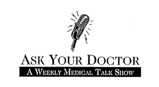 ASK YOUR DOCTOR A WEEKLY MEDICAL TALK SHOW