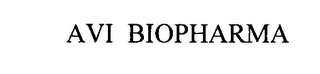 AVI BIOPHARMA