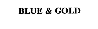 BLUE & GOLD