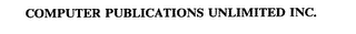 COMPUTER PUBLICATIONS UNLIMITED INC.