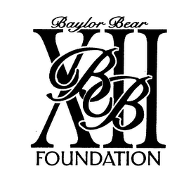 XII BB BAYLOR BEAR FOUNDATION