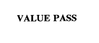 VALUE PASS