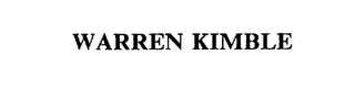 WARREN KIMBLE