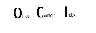 OFFICE COMFORT INDEX
